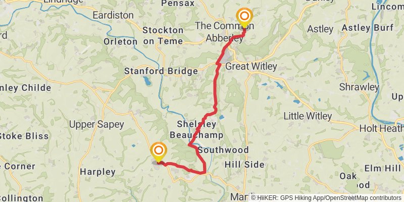 Sabrina Way stage 7 Map