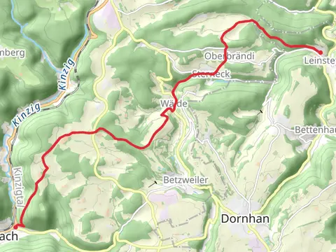 Leinstetten to Akpirsbach Walk