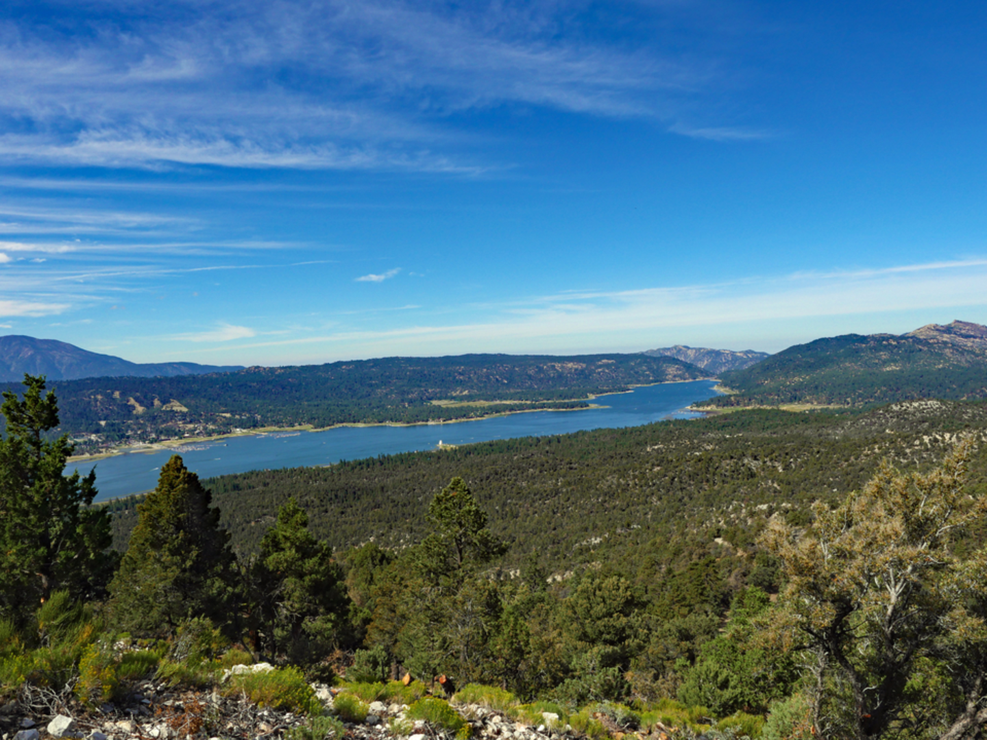 An image depicting the trail Cougar Crest Trail and its surrounding area.