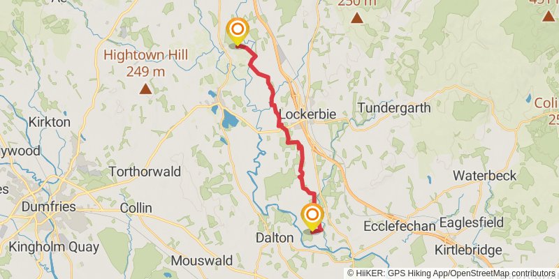 Annandale Way alt 2 Map