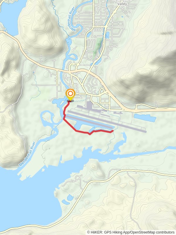 Mendenhall Refuge Trail