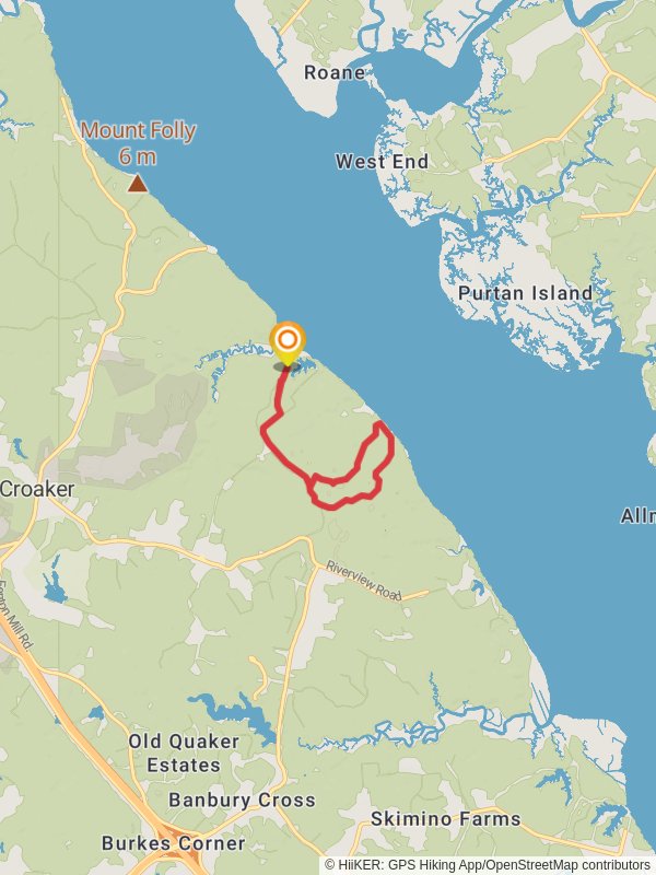 Majestic Oak and Powhatan Forks Loop Trail