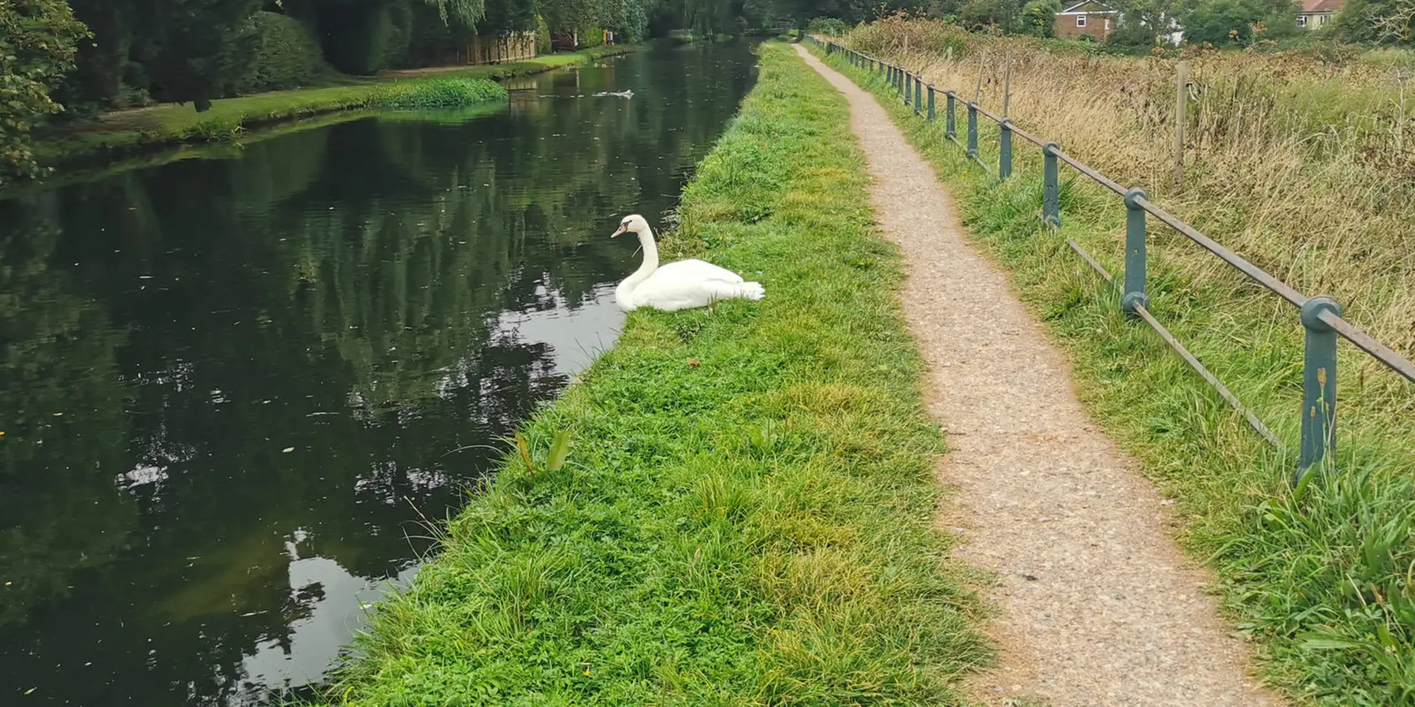 An image depicting the trail Broxbourne Circular via Roydon and its surrounding area.