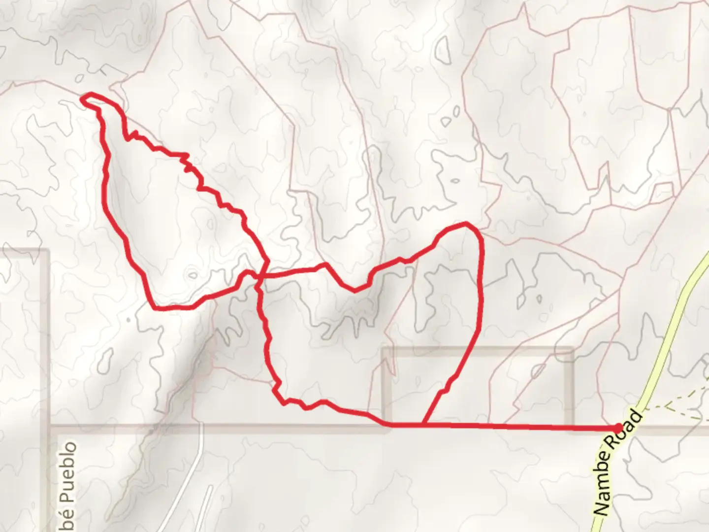 An image depicting the trail Main West and West Ridge Trail Loop and its surrounding area.