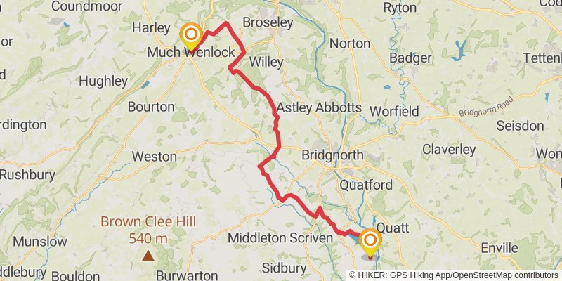 Jack Mytton Way stage 2 Map