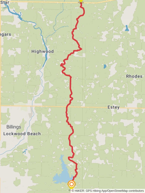 Midland to Mackinaw Trail from E Shearer Road to M 61