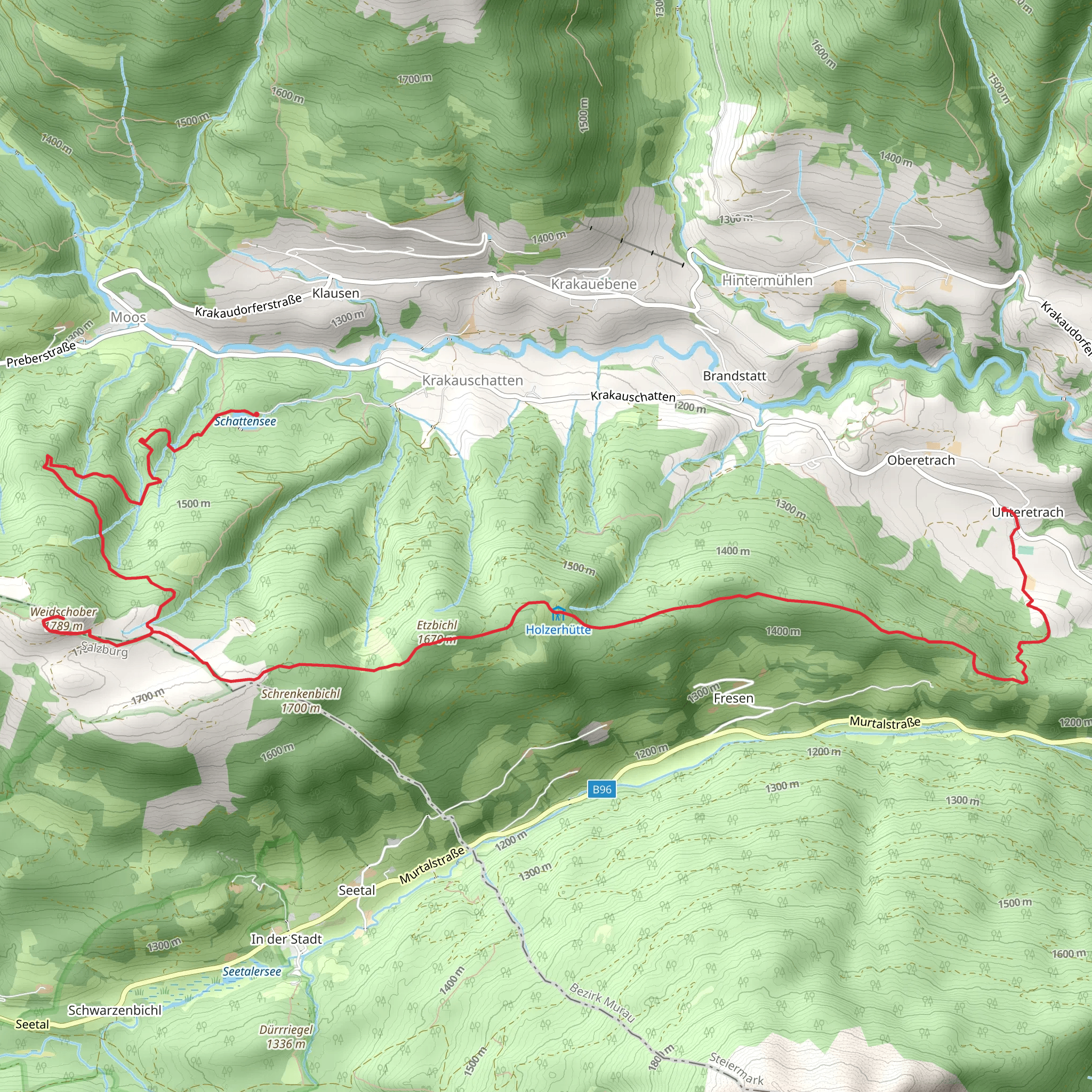 Krakauer Höhensteig mobile static map