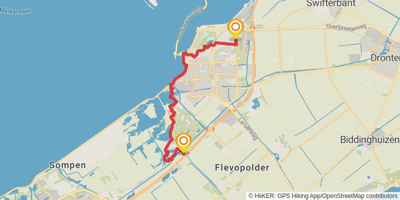 Pionierspad stage 4 Map