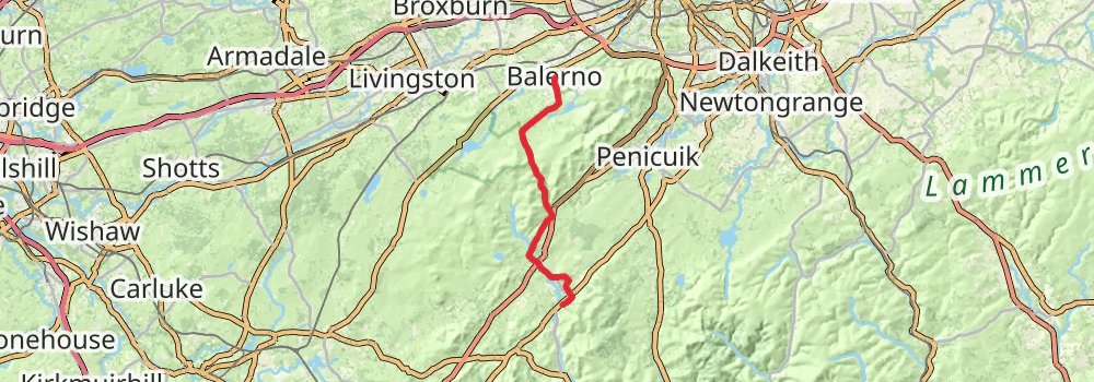 Scottish National Trail stage 7 Map