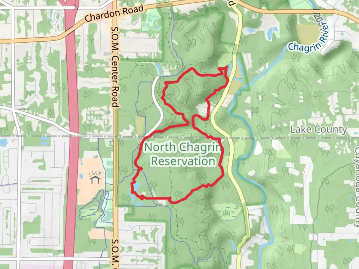 An image depicting the trail Bridle Trail, Castle Valley Trail and Hemlock Trail Loop and its surrounding area.