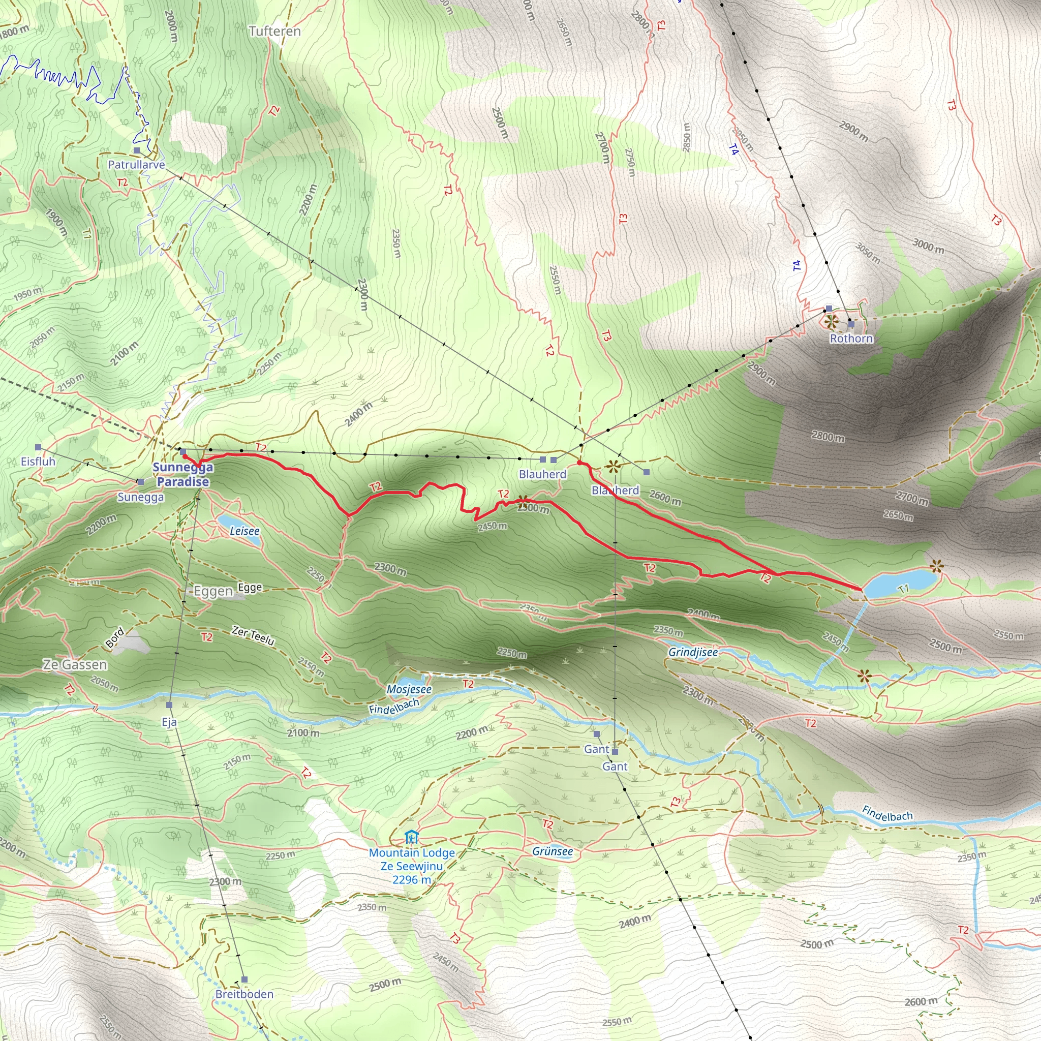 Marmot Trail - Nr 8 mobile static map