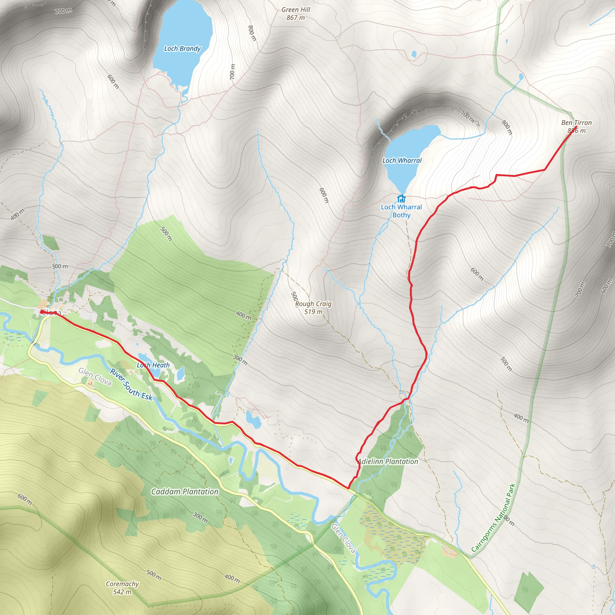 Ben Tirran mobile static map