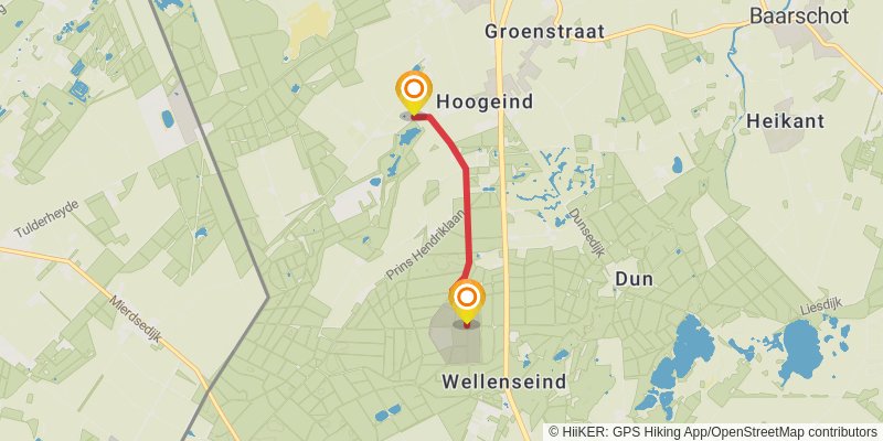 Brabants Vennenpad alt 6 Map