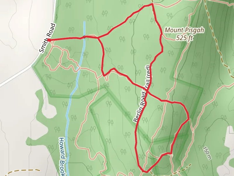 South Overlook and Mentzner Loop Trail