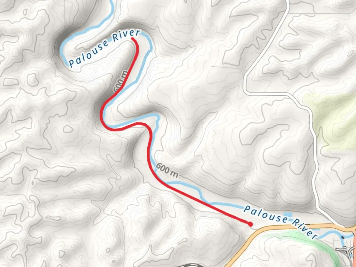 An image depicting the trail Colfax Trail and its surrounding area.