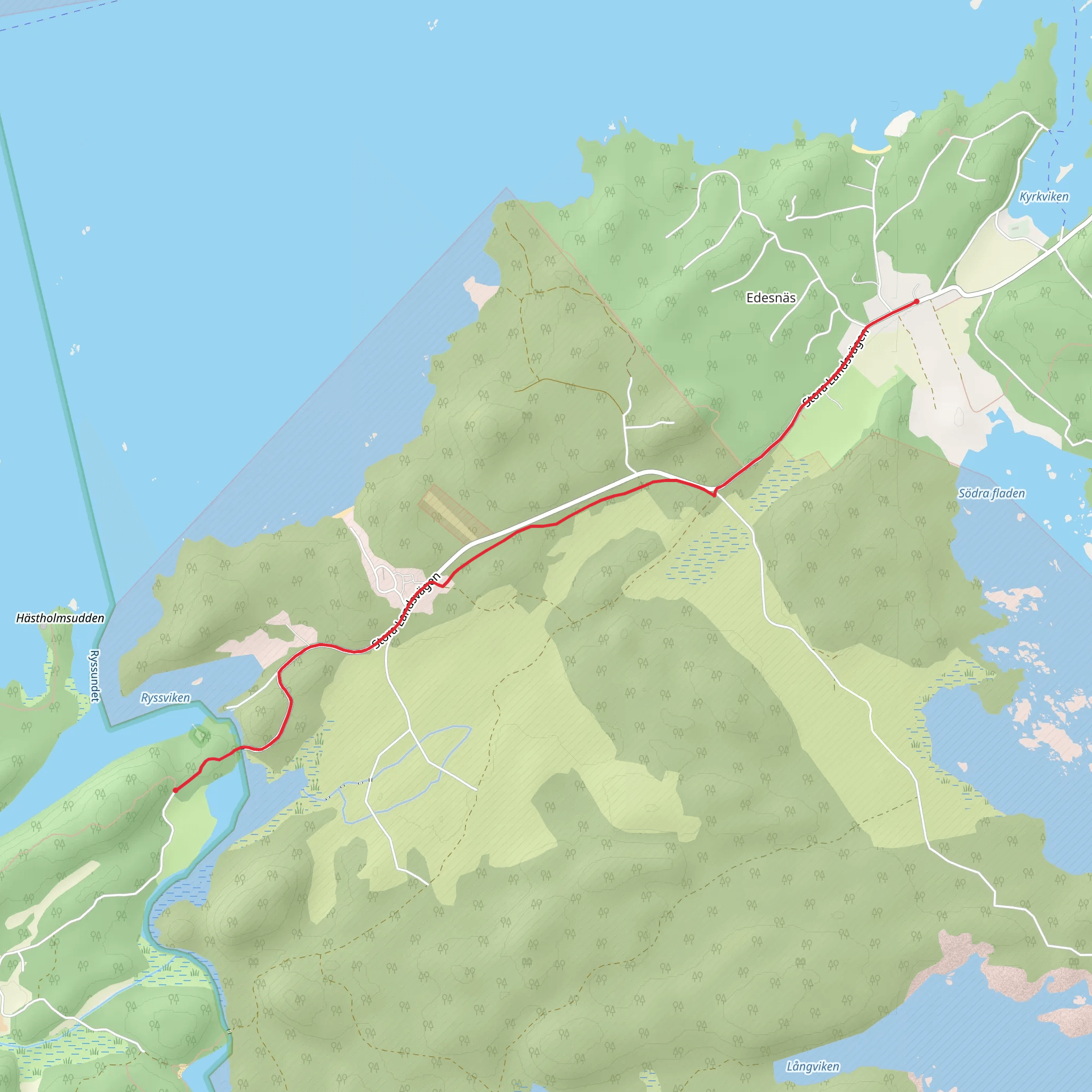 Stockholm Archipelago Trail - Utö - Ålö Connector mobile static map