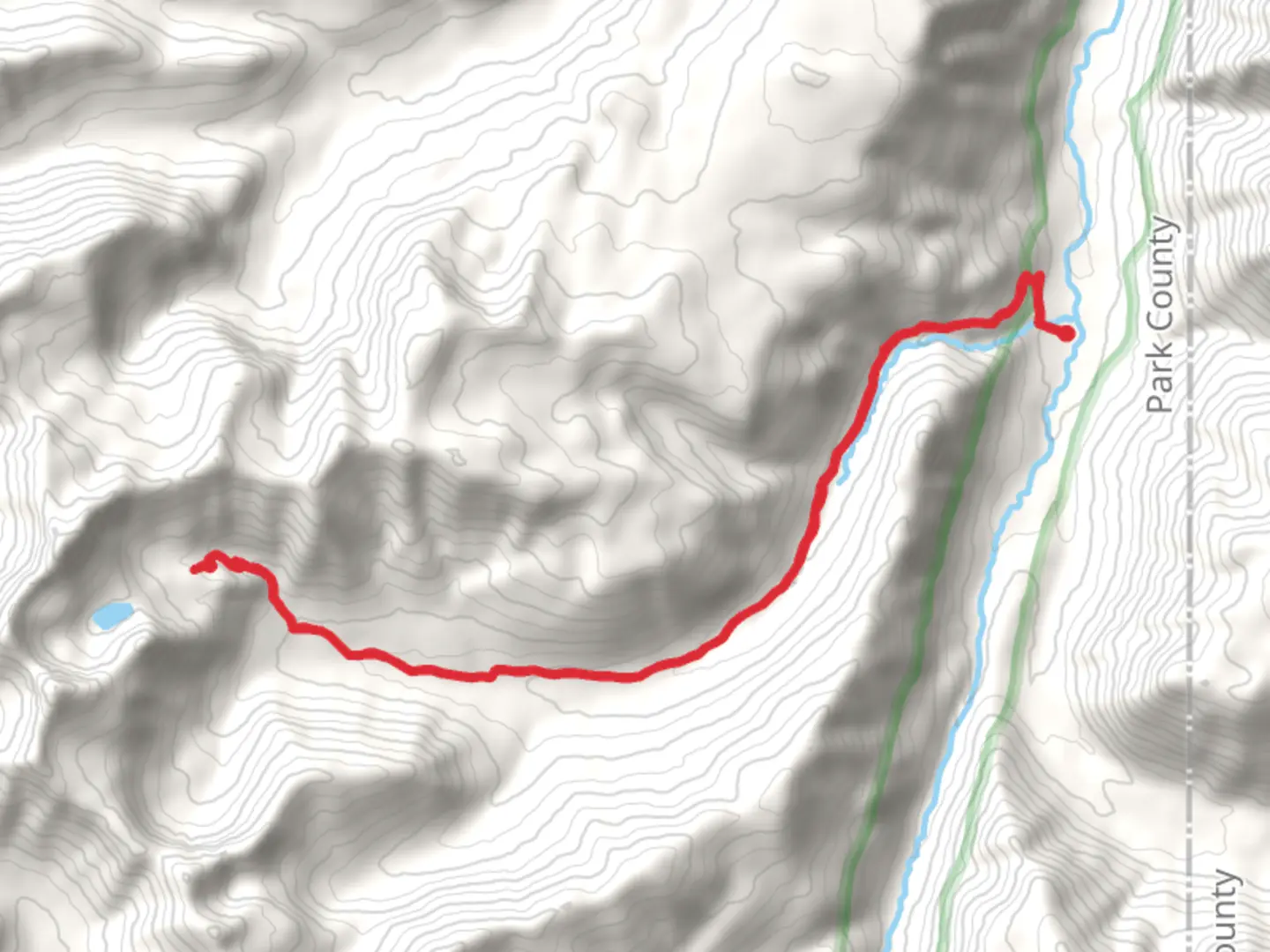 An image depicting the trail Bridge Creek Trail and its surrounding area.