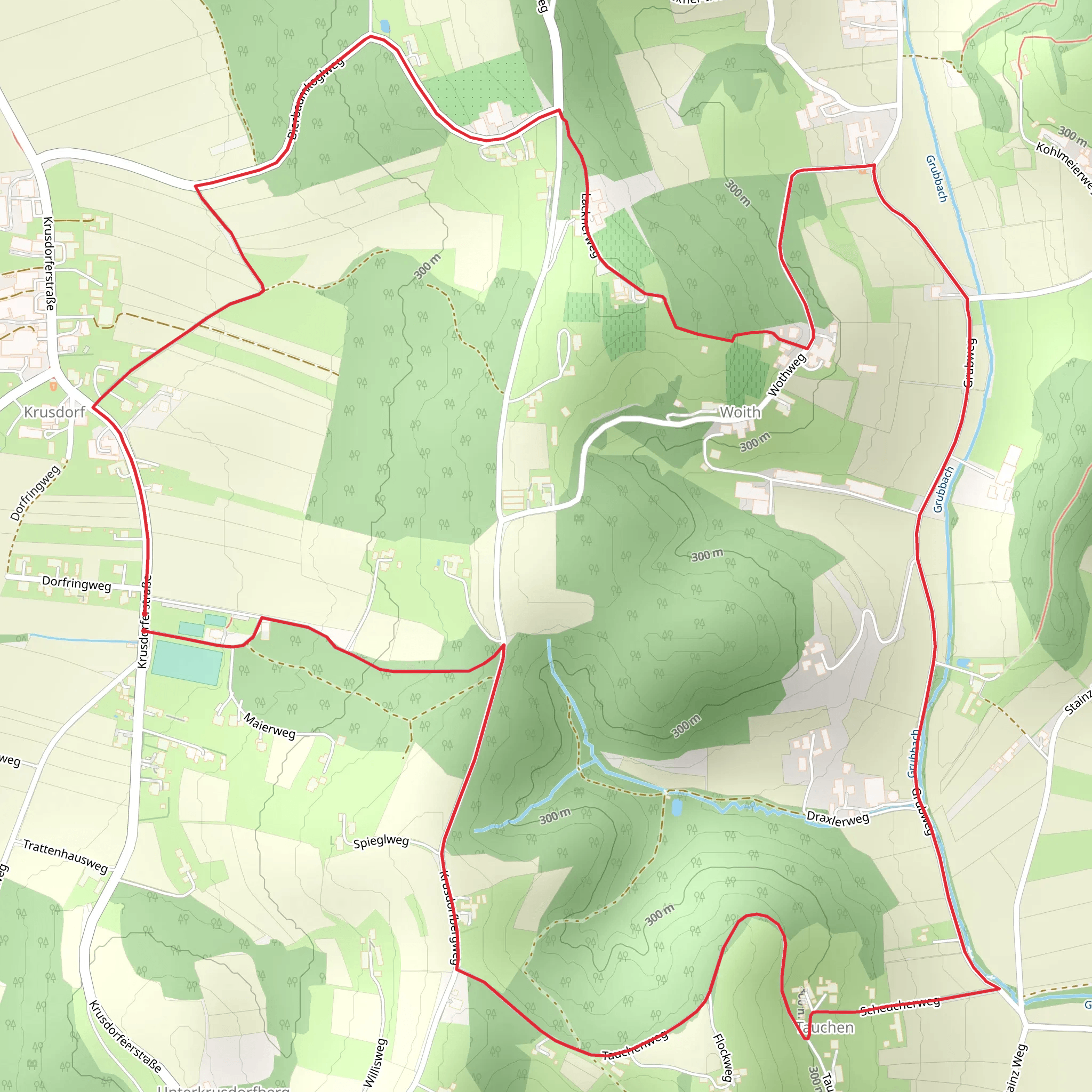 Berglerweg mobile static map