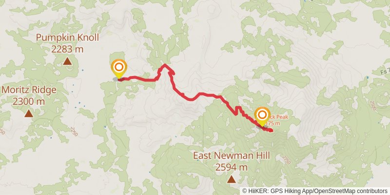 Pumpkin Trail stage 2 Map