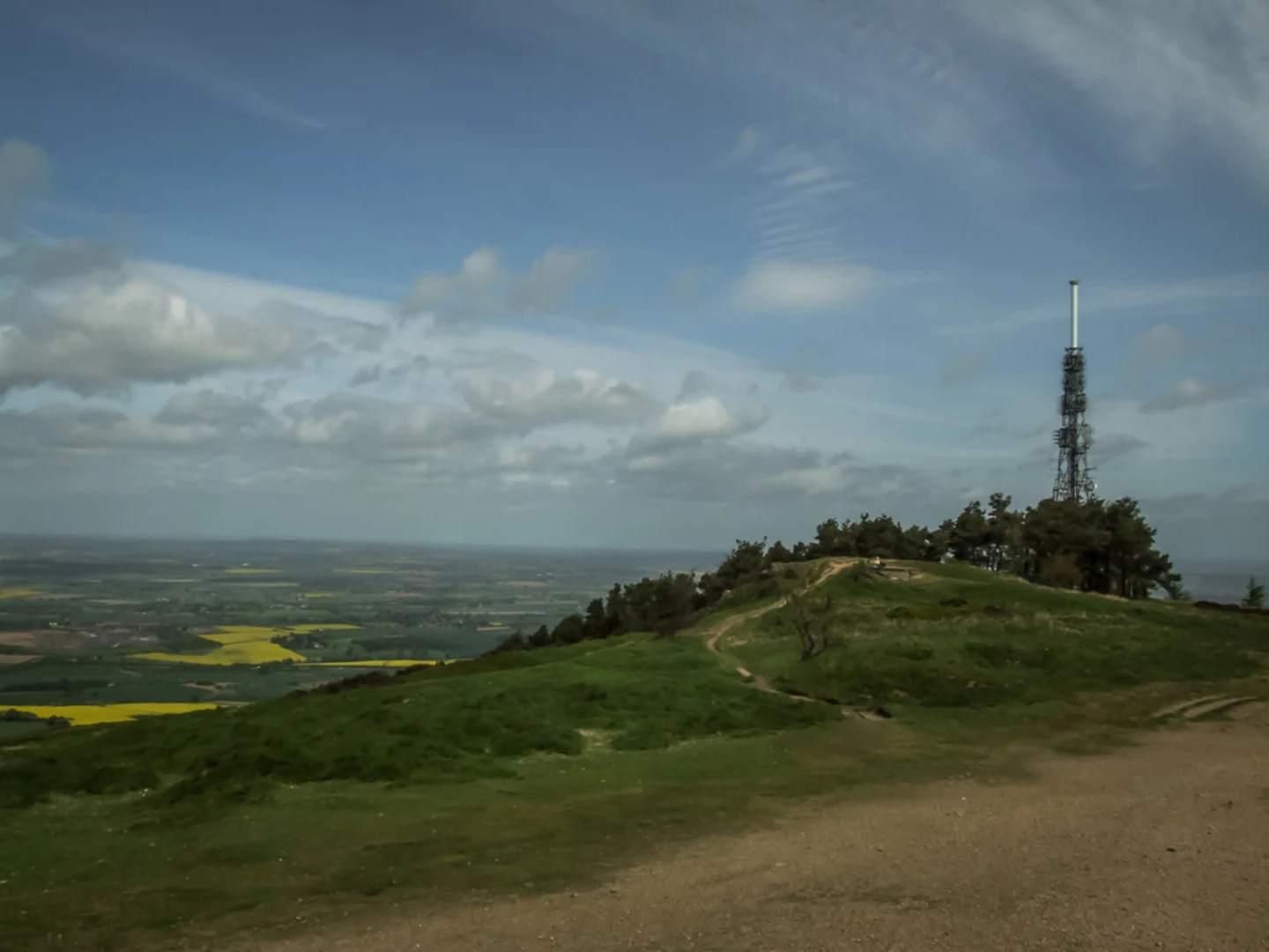 An image depicting the trail Little Hill, Wrekin Hill Fort and Limeklin Wood Loop and its surrounding area.