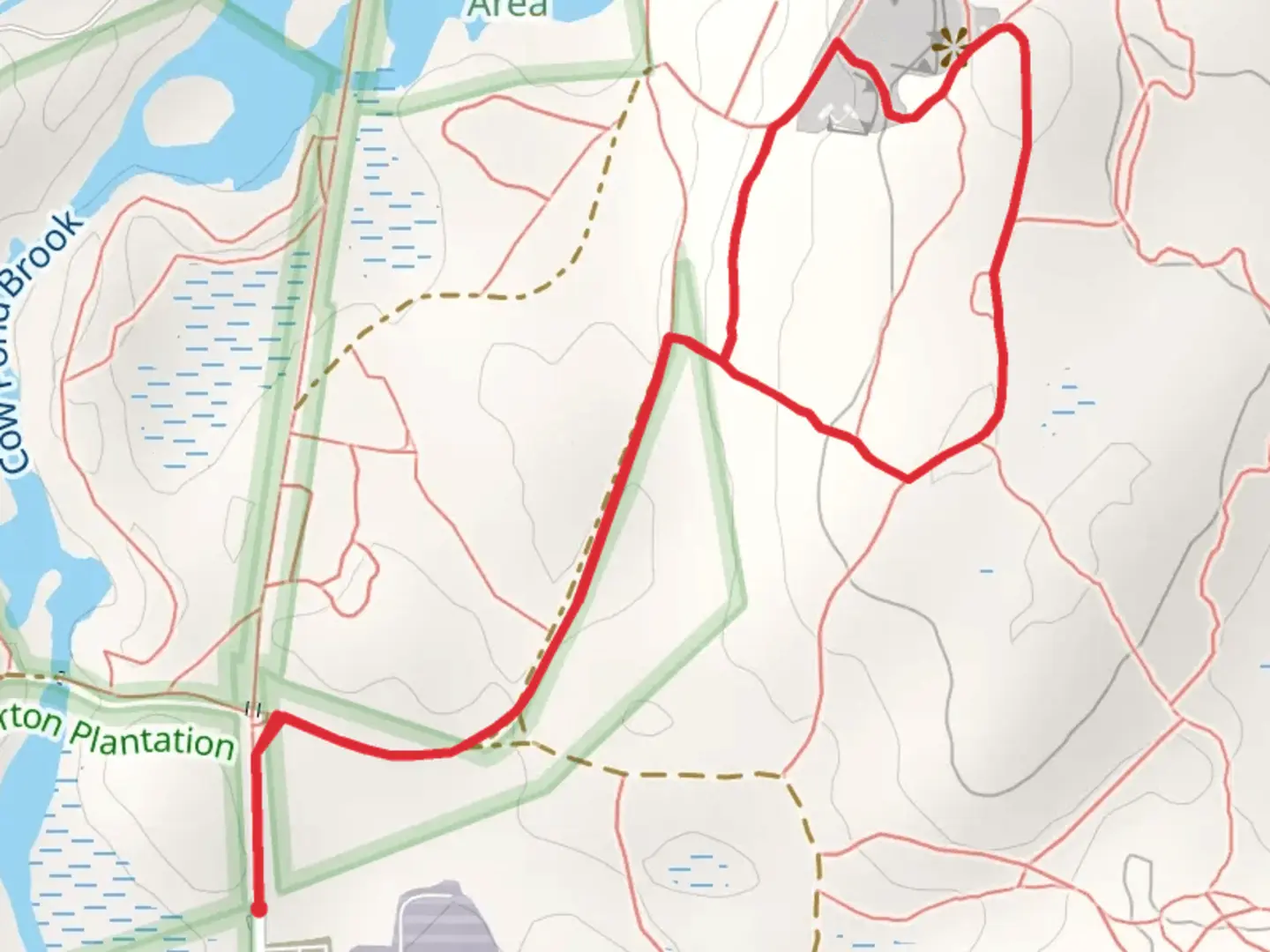 An image depicting the trail Bear Hill Loop Trail and its surrounding area.