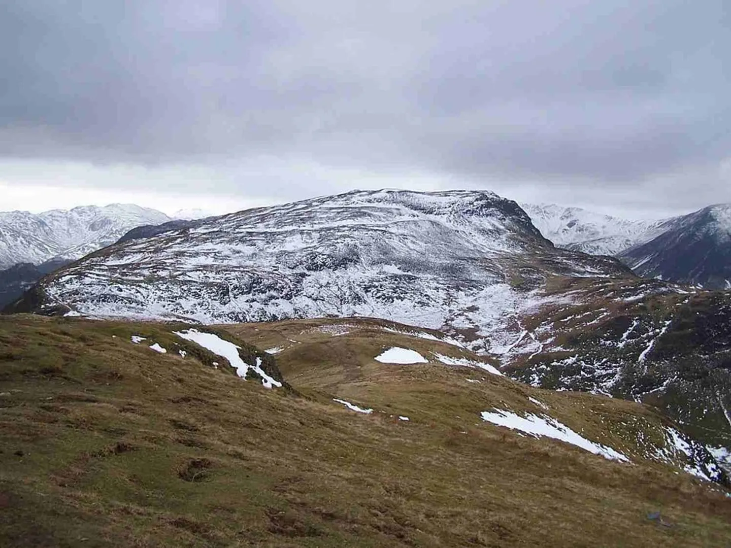 An image depicting the trail Cat Bells, Maiden Moor via Cumbria Way from Keswick and its surrounding area.