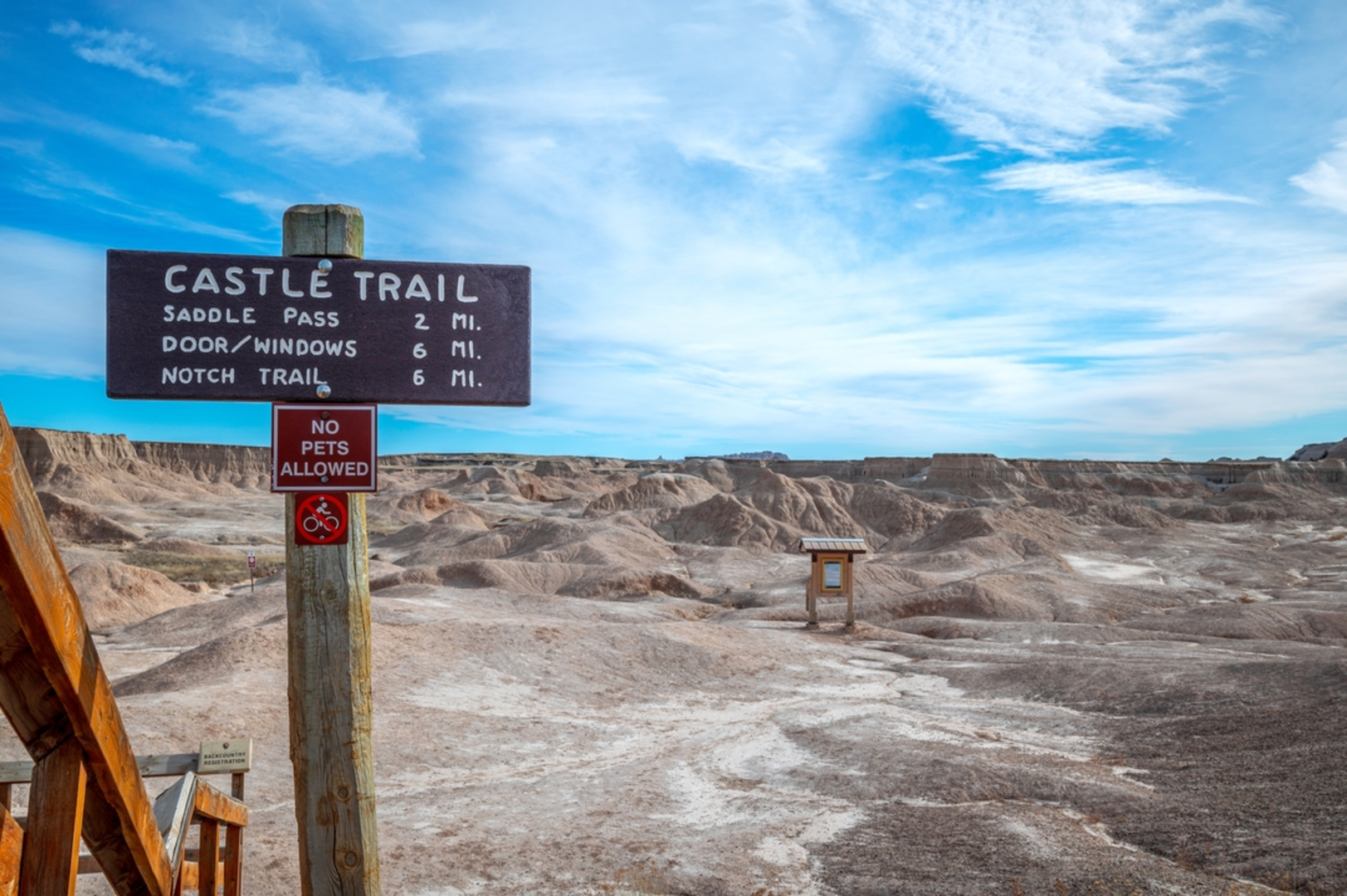 An image depicting the trail Castle Trail and its surrounding area.