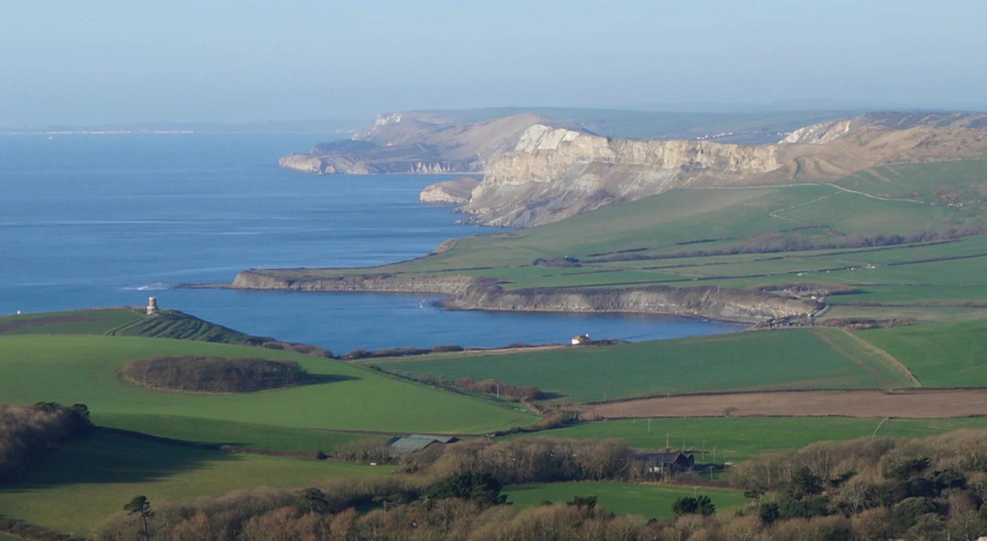 An image depicting the trail The Hardy Way and its surrounding area.