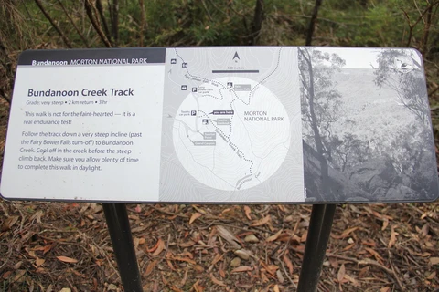 Tooth's Track to Bundanoon Creek