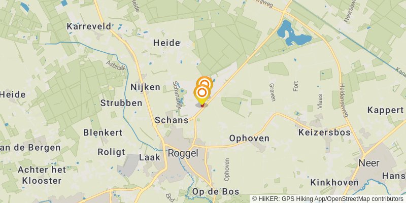 Hertogenpad spur 1 Map