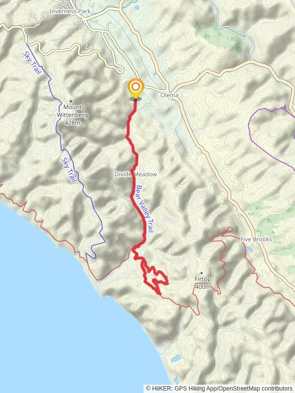Bear Valley, Divide Meadow and Glen Camp Loop Trail