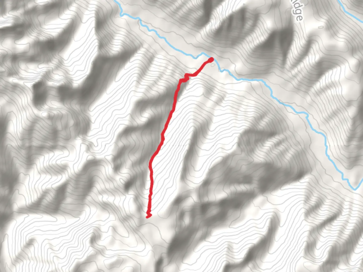 An image depicting the trail Shetipo Trail and its surrounding area.