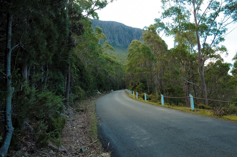 An image depicting the trail Organ Pipes Walk and its surrounding area.