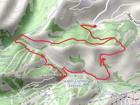 Rob's Trail and Rosebud's Heaven Loop