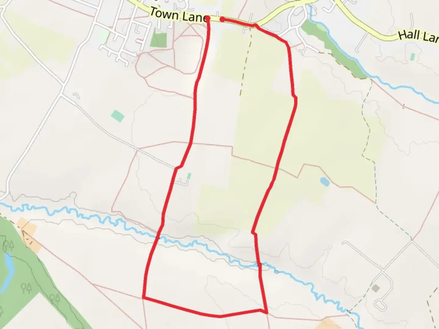 An image depicting the trail Mobberley Loop Walk and its surrounding area.