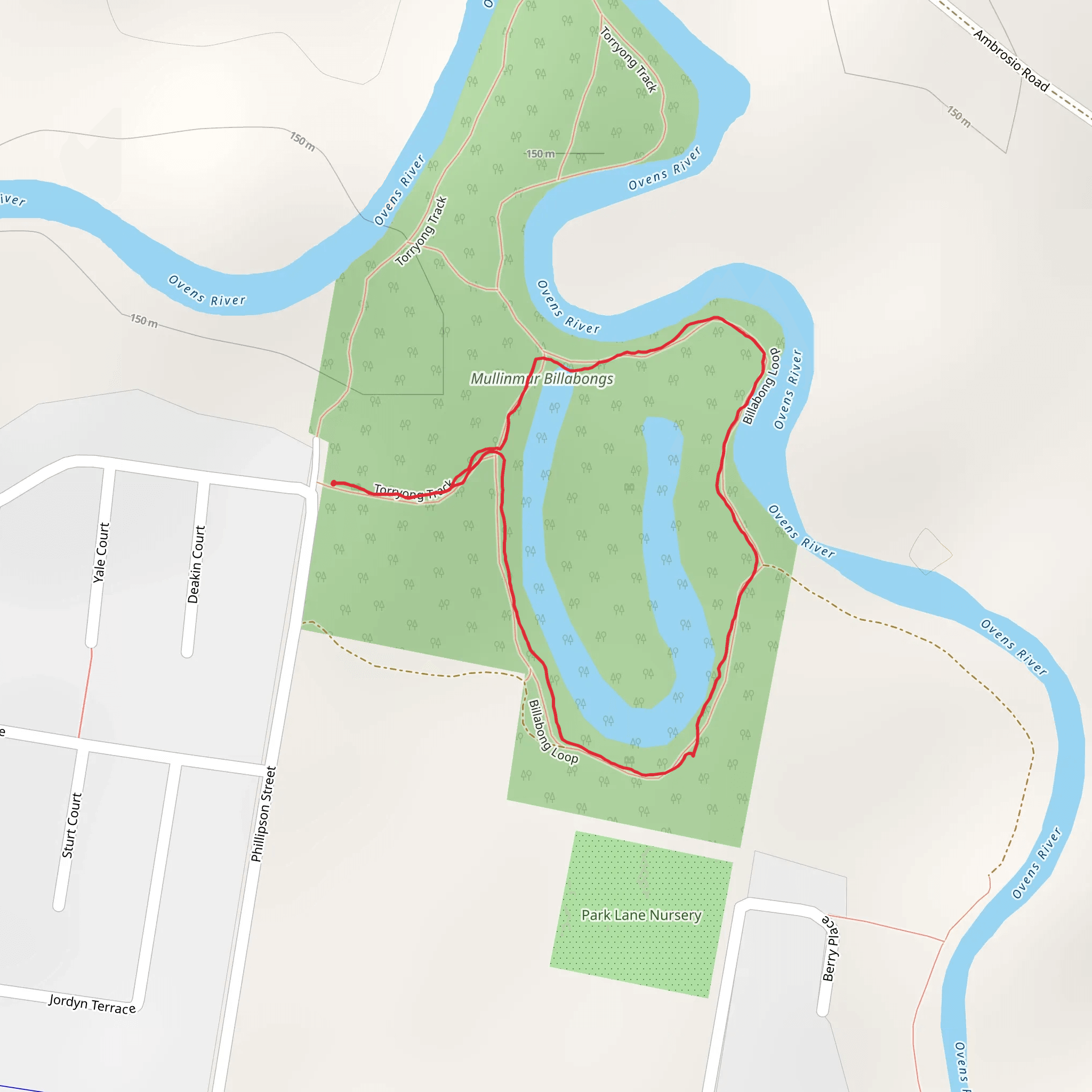 Mullinmur Wetland Trail mobile static map
