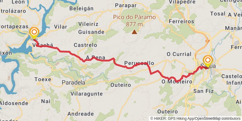 Camino Catalan stage 46 Map