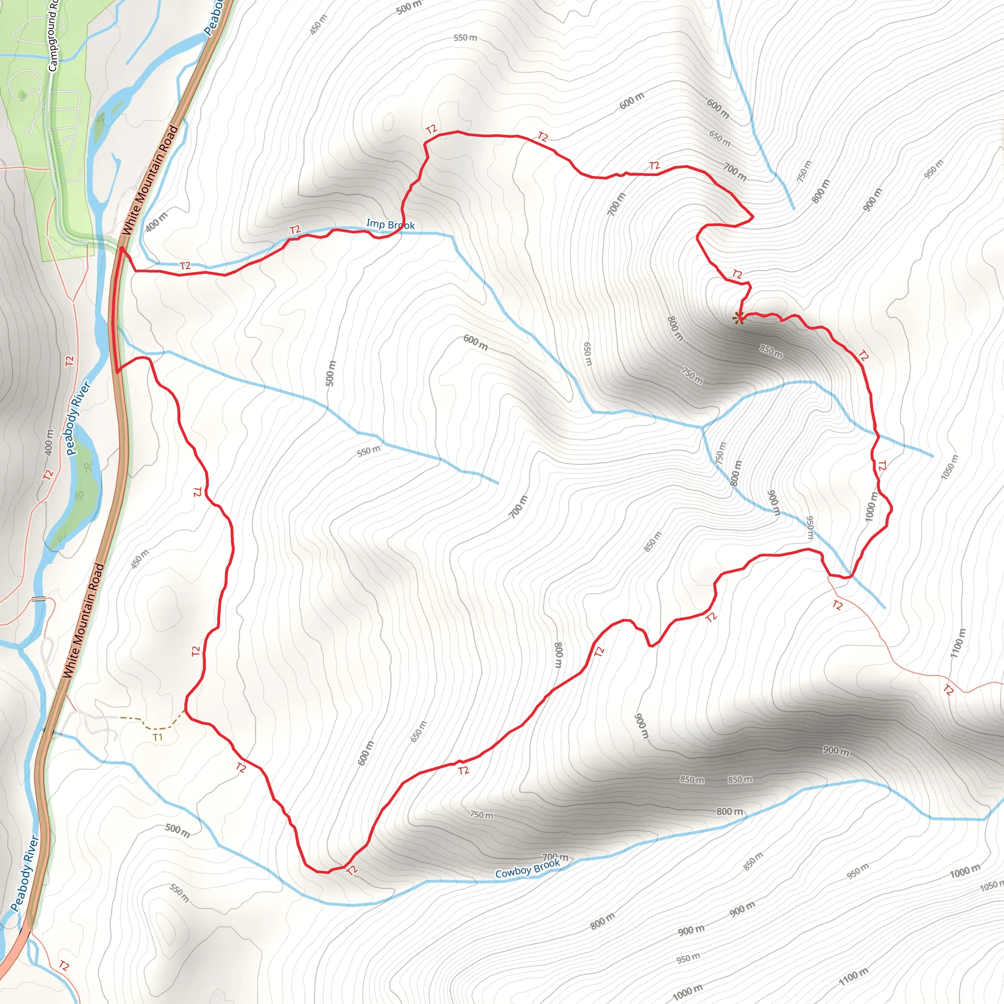 Imp Trail Loop mobile static map