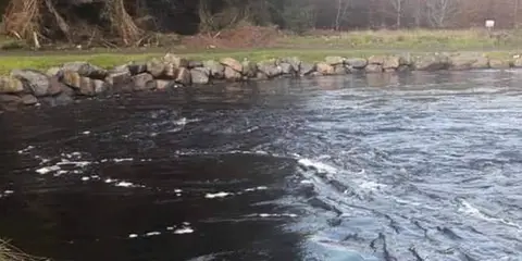 An image depicting the trail Lyracrumpane Mass Path River Walk and its surrounding area.