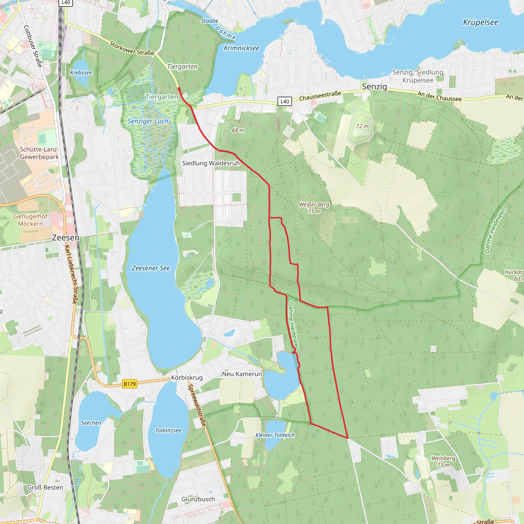 Großer Tonteich mobile static map