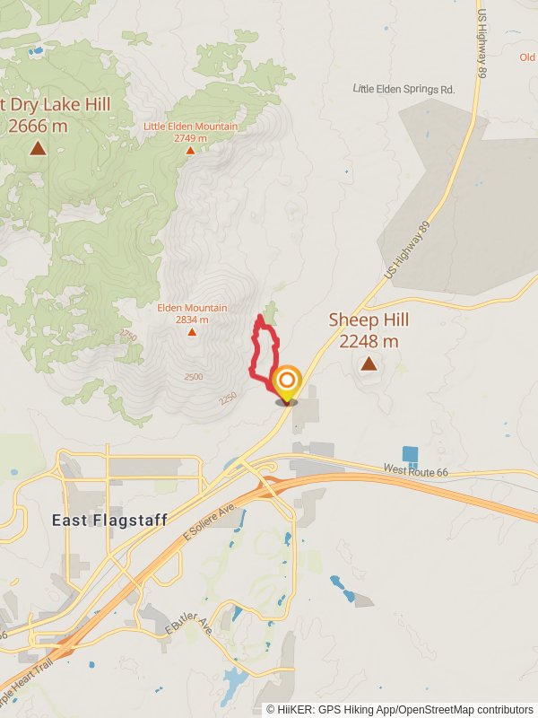 Elden Lookout and Fatman's Loop