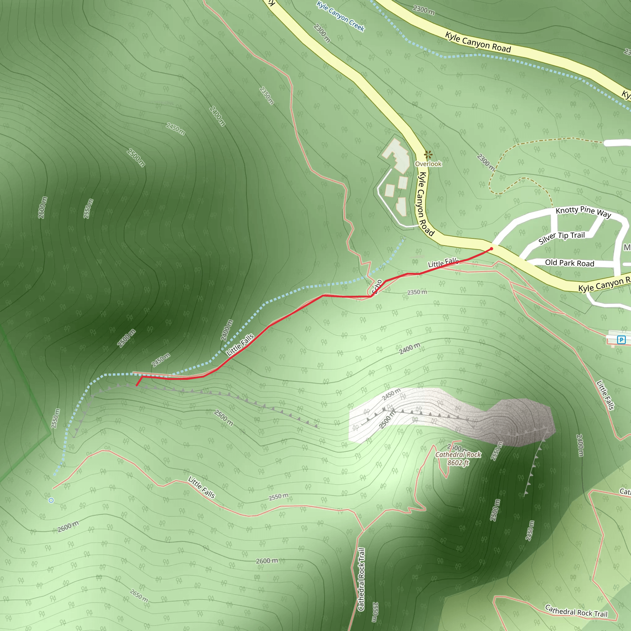 Little Falls mobile static map
