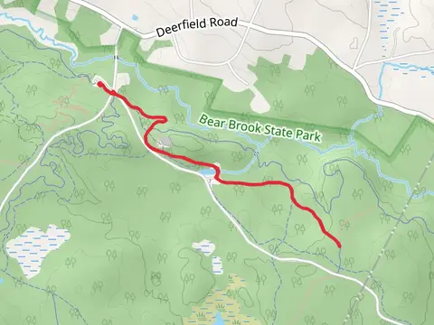 Camp Trail and Pitch Pine Trail