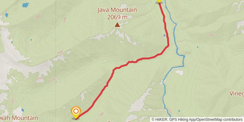 Logan - Dirtyface Trail stage 2 Map