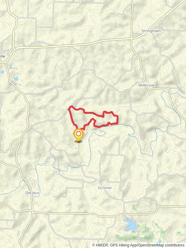 Loop Beside South Moreau Creek