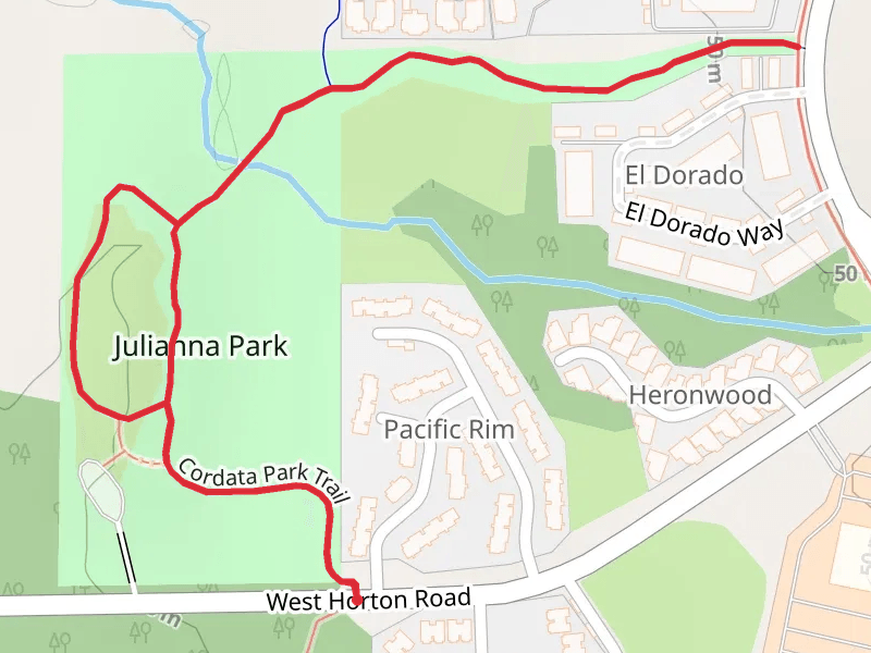 Cordata Park Trail - Julianna Park