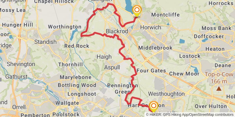 Rotary Way - Bolton stage 3 Map
