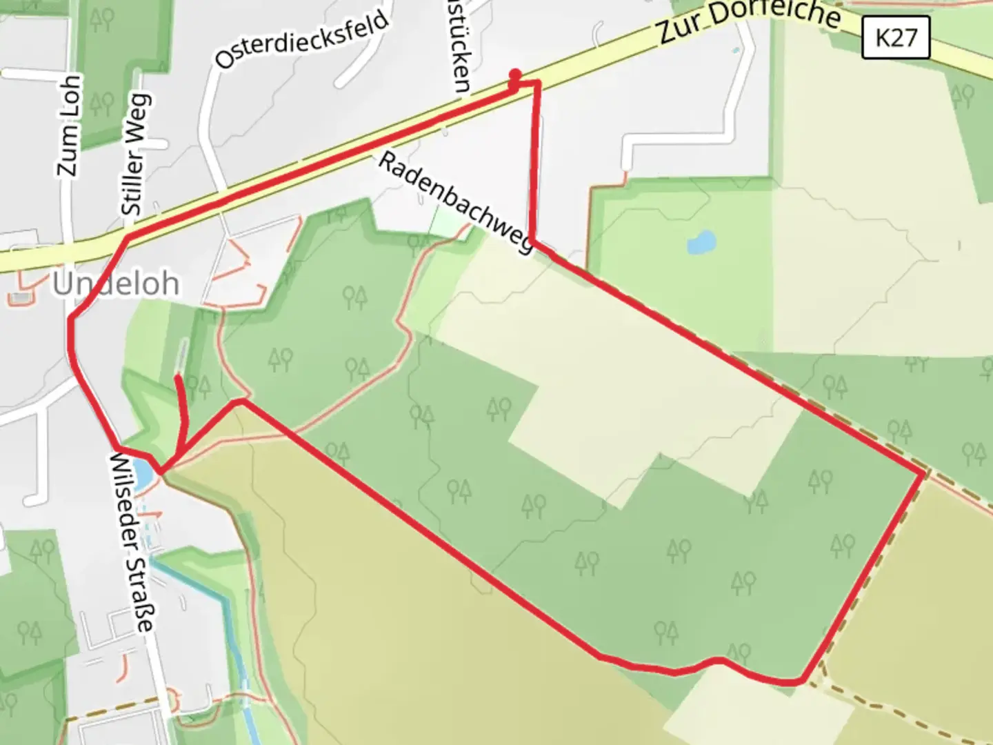 An image depicting the trail Nordic Walk and its surrounding area.