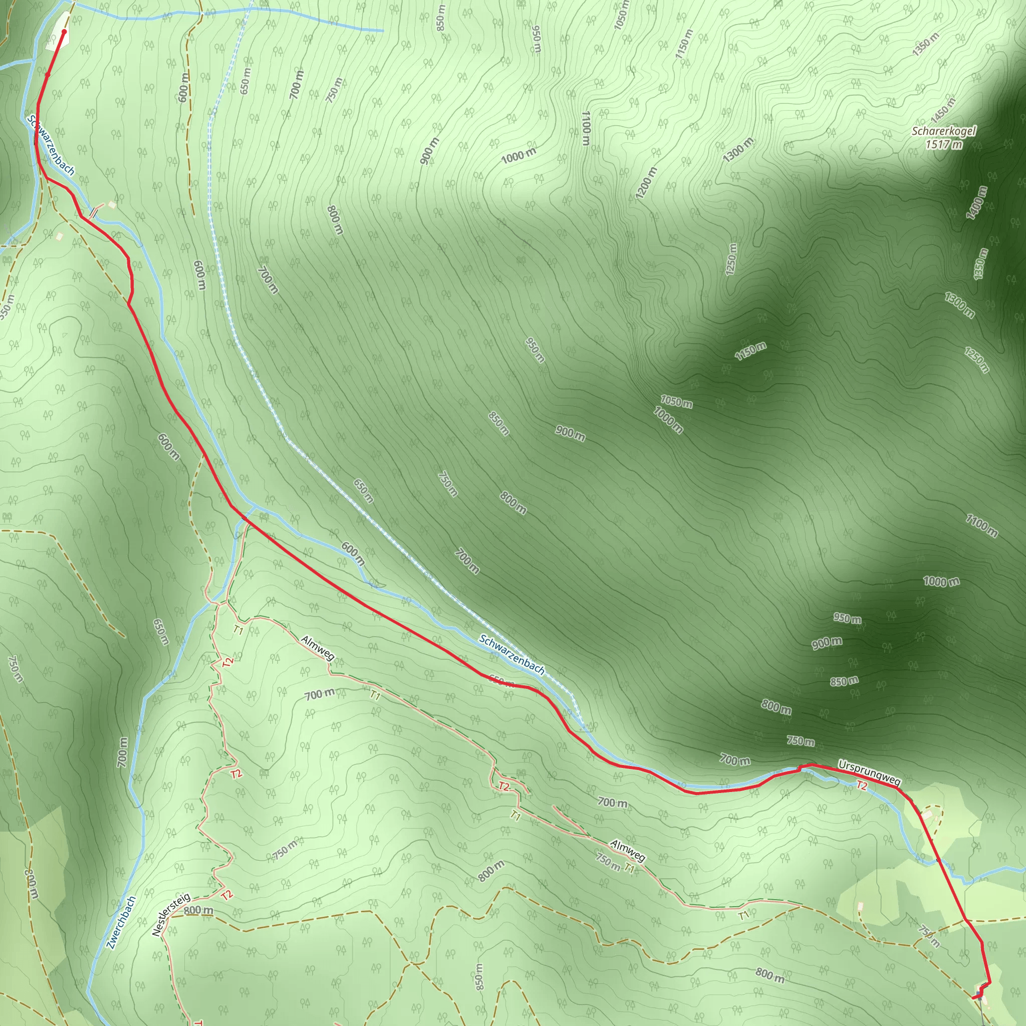 Mittereckerstüberl in Ebensee mobile static map