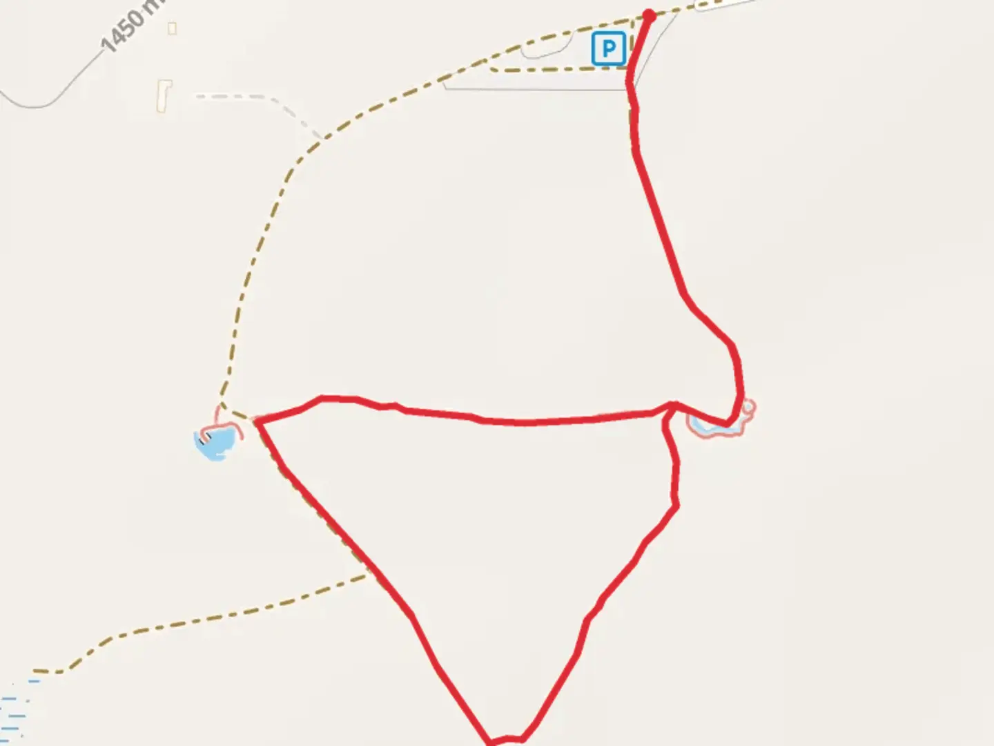 An image depicting the trail Meadow Hot Spring Loop and its surrounding area.